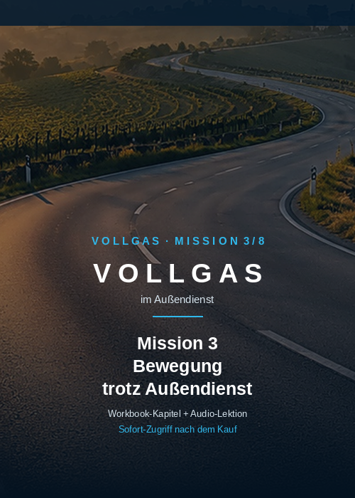 Cover Mission 3 – Bewegung trotz Außendienst
