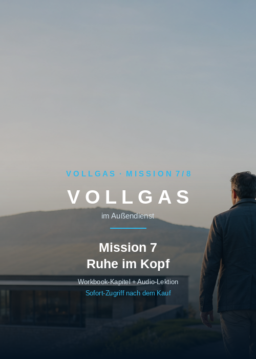 Cover Mission 7 – Ruhe im Kopf